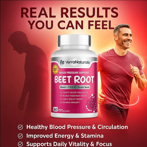 VerraNaturals Beet Root Vegan Capsules