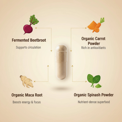 Fermented Beet with Maca