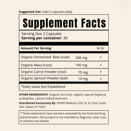 Fermented Beet with Maca